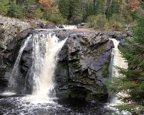 Big Manitou Falls and Manitou Falls